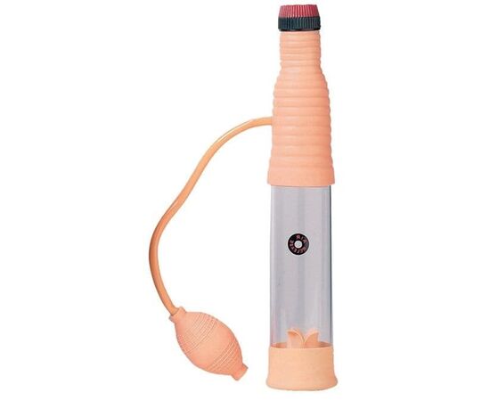 Вакуумный массажер-помпа со встроенным вибратором Vibrating Penis Developer, фото 